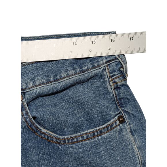 GAP 1969 Standard Fit Jeans Men’s 32x30 Blue Denim Straight Leg Medium Wash - Picture 8 of 11